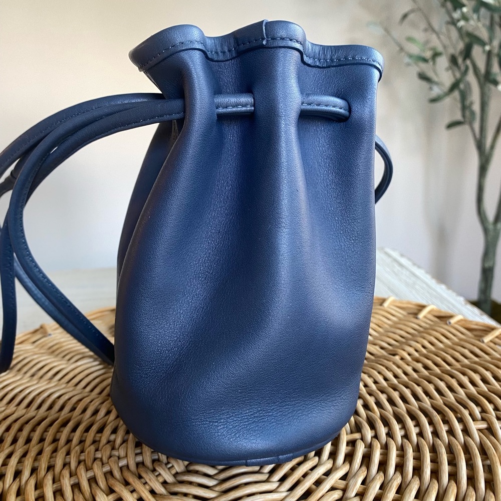 Coach Navy Blue Drawstring Bag - Picture 6 of 14